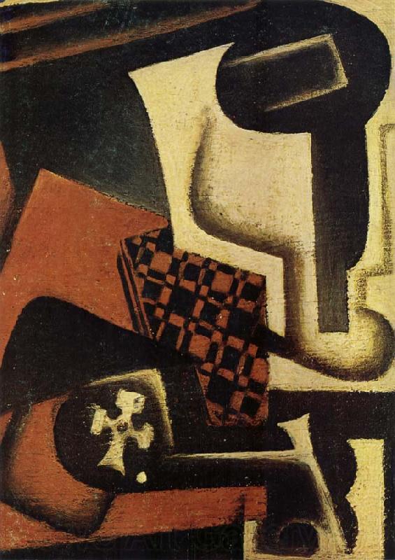 Juan Gris The Still life on the table Norge oil painting art